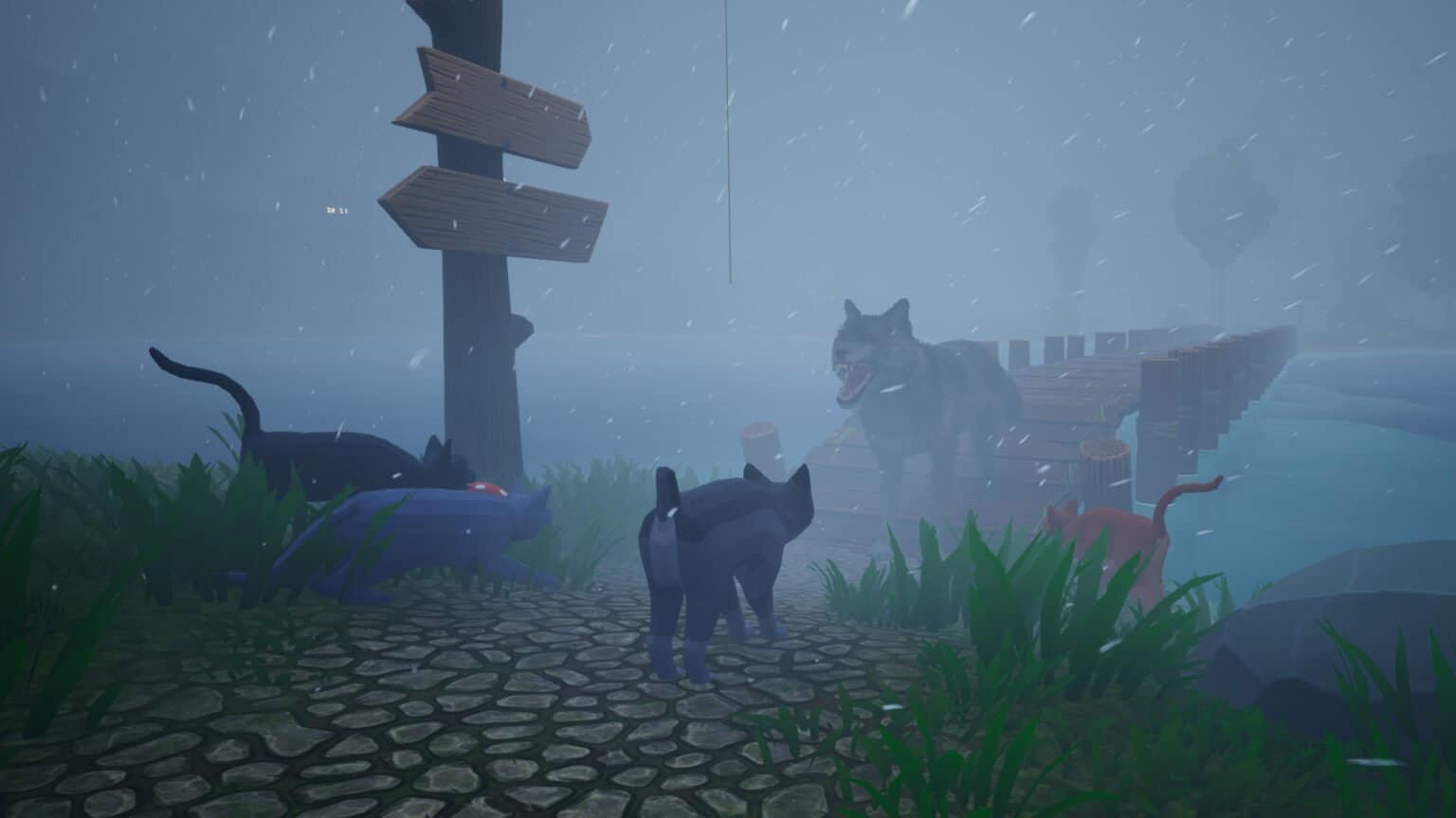 Cat Town gameplay screenshot 4 – Casual crypto game on Base