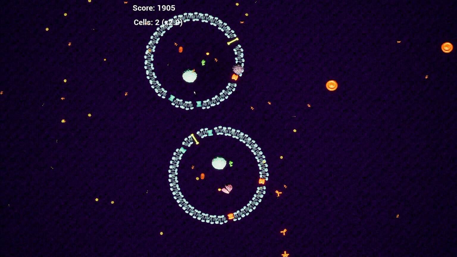 Cellula gameplay screenshot 2 – NFT Action Games crypto game on BNB Chain