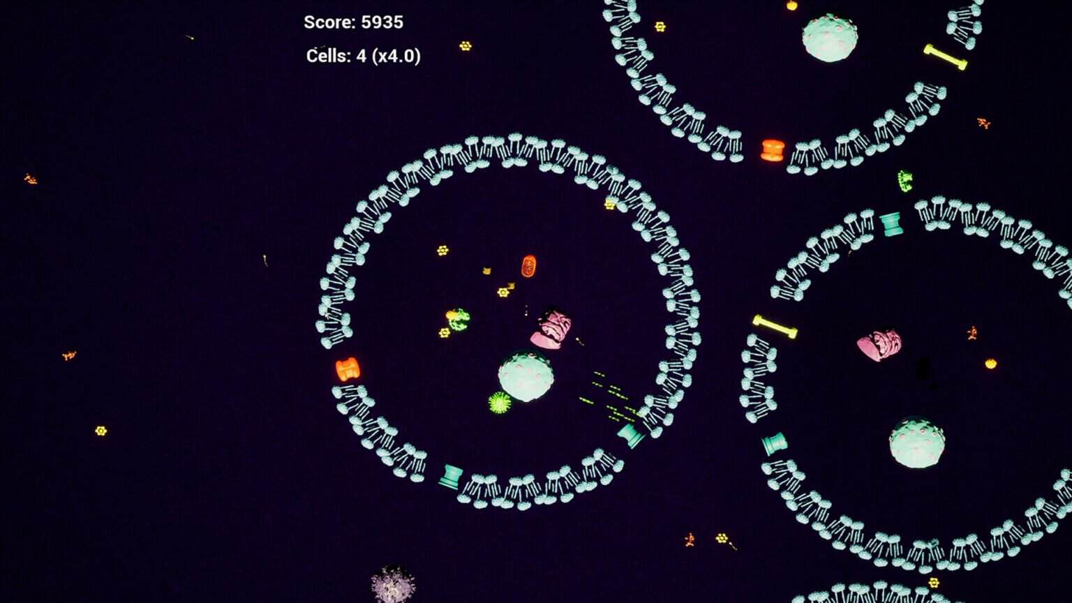 Cellula gameplay screenshot 3 – NFT Action Games crypto game on BNB Chain