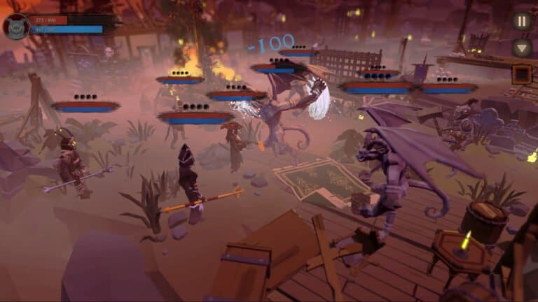 DARKTIMES gameplay screenshot 3 – NFT Battle Royale Games crypto game on Animoca Brands