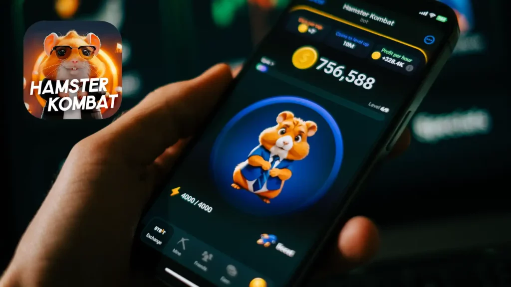 Hamster Kombat gameplay screenshot 2 – Collectible crypto game on TON