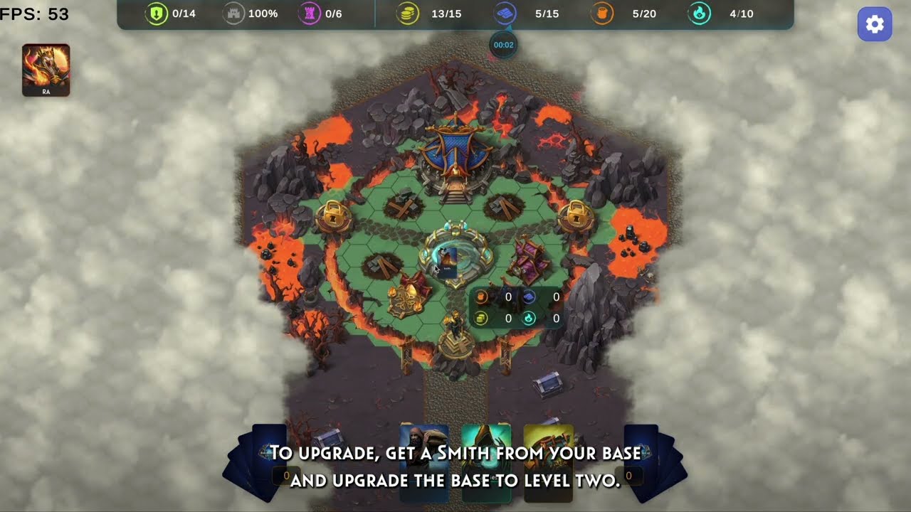 Immortal Siege gameplay screenshot 2 – Strategy crypto game