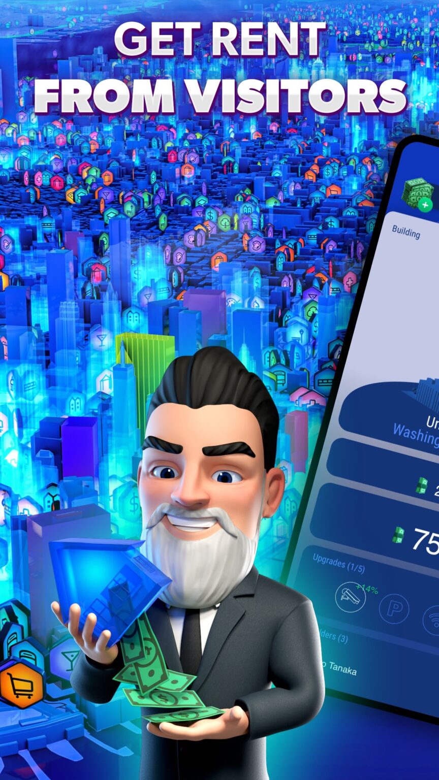 Reality Metaverse gameplay screenshot 3 – Collectible crypto game on Ethereum