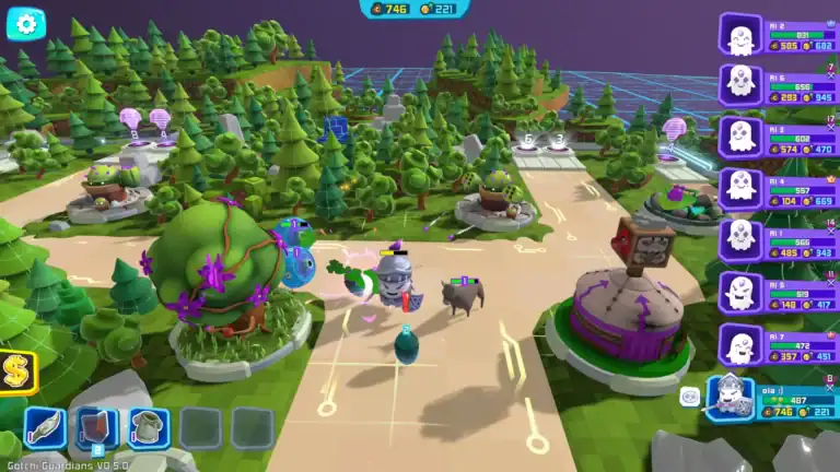 Gotchi Guardians gameplay screenshot 1 – NFT Strategy Games crypto game