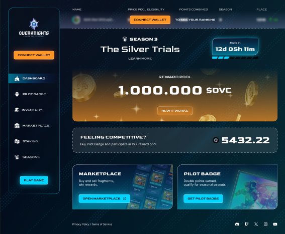 OverKnights Launches Airdrop Pre-Season on September 24