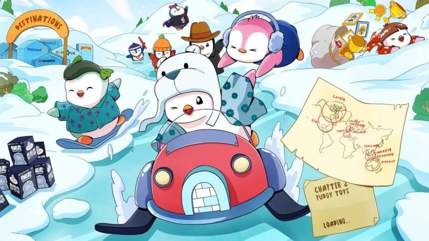 Record Breaker: Pudgy Party Surpasses 500K Downloads at Lightning Speed!