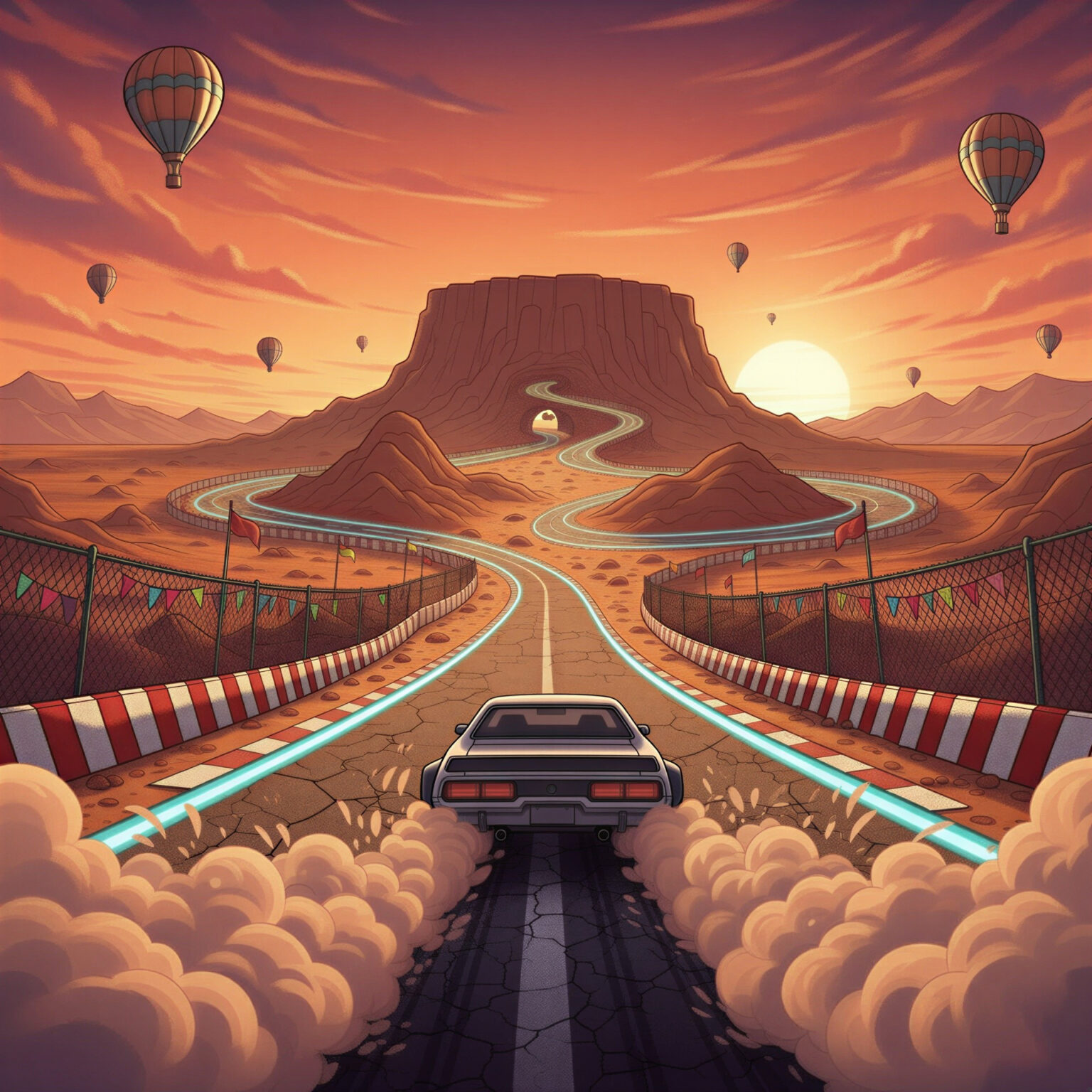 Meta Racing gameplay screenshot 3 – PvP crypto game on TON