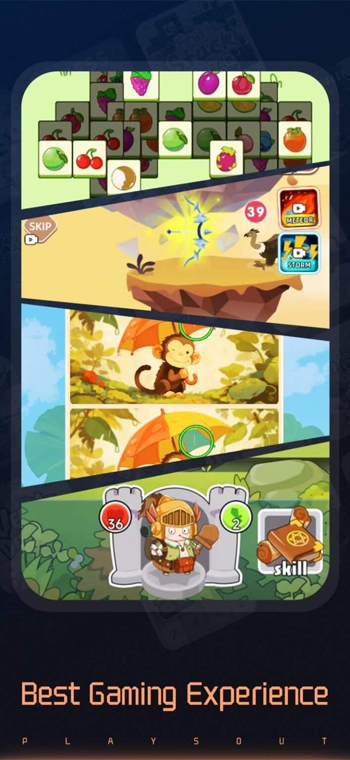 PlaysOut gameplay screenshot 5 – Mini Games crypto game on TON