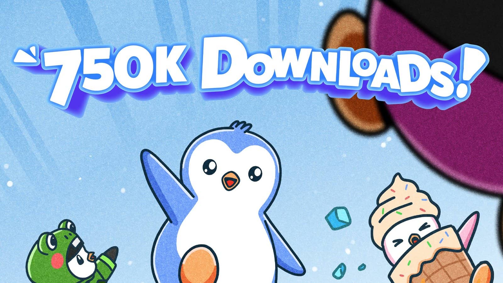 Pudgy Party Reaches 750,000 Downloads, Set Sights on One Million Milestone