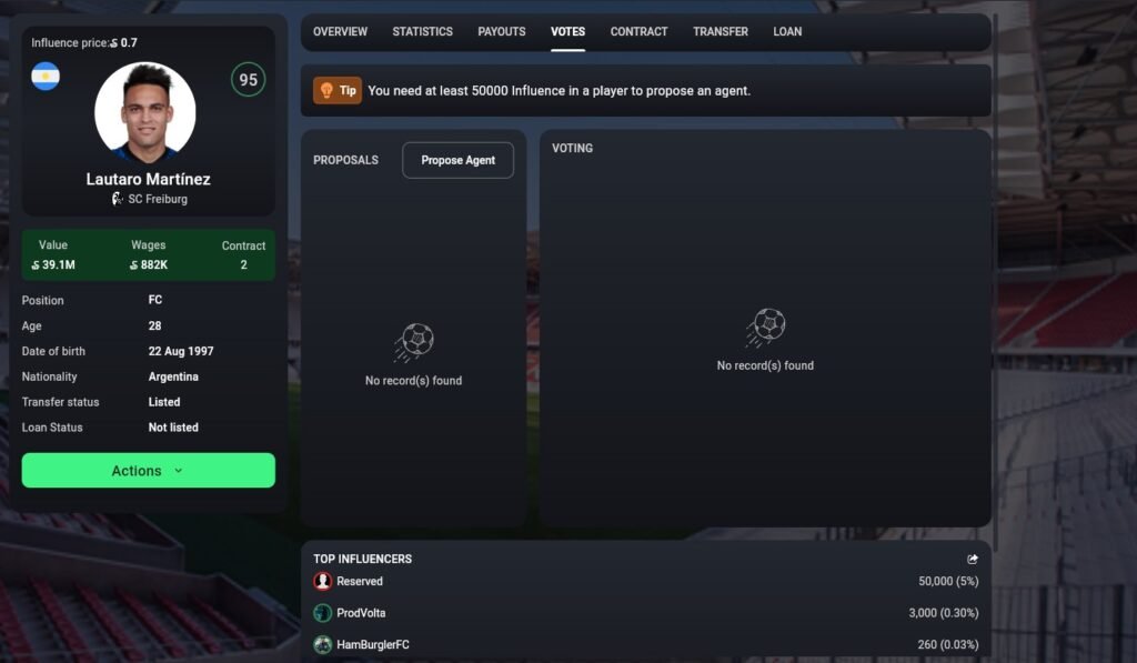 Soccerverse Review Part 1 – Gameplay Overview, Influence Packs & First Impressions Soccerverse Review Part 1 – Gameplay Overview, Influence Packs & First Impressions