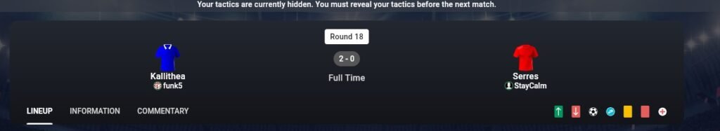 Soccerverse Review Part 3 – More Transfers, Failed Tactics & Preparing for Olympiacos Soccerverse Review Part 3 – More Transfers, Failed Tactics & Preparing for Olympiacos