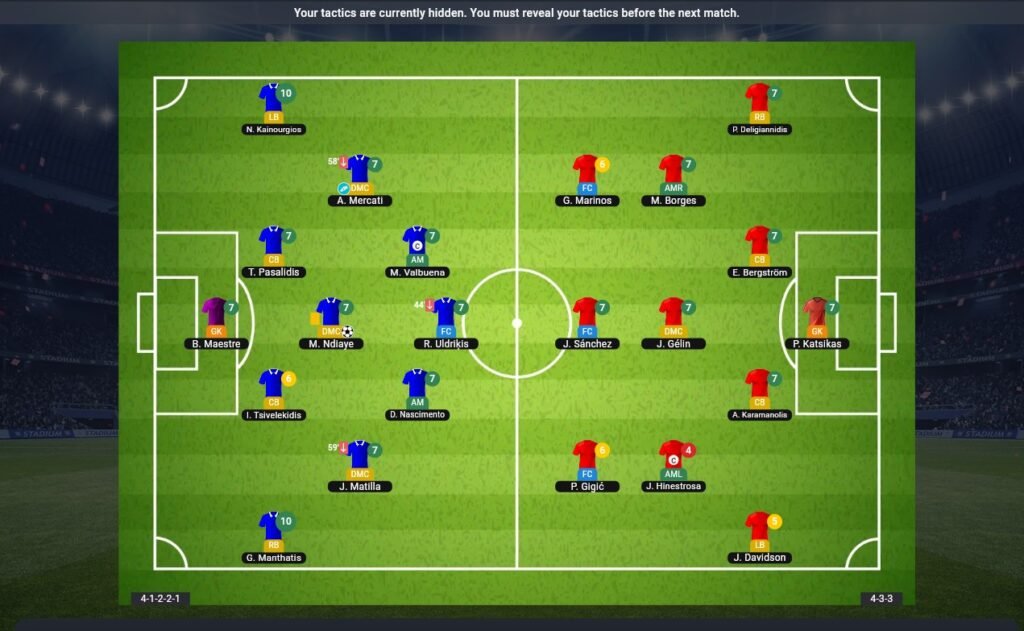 Soccerverse Review Part 3 – More Transfers, Failed Tactics & Preparing for Olympiacos Soccerverse Review Part 3 – More Transfers, Failed Tactics & Preparing for Olympiacos