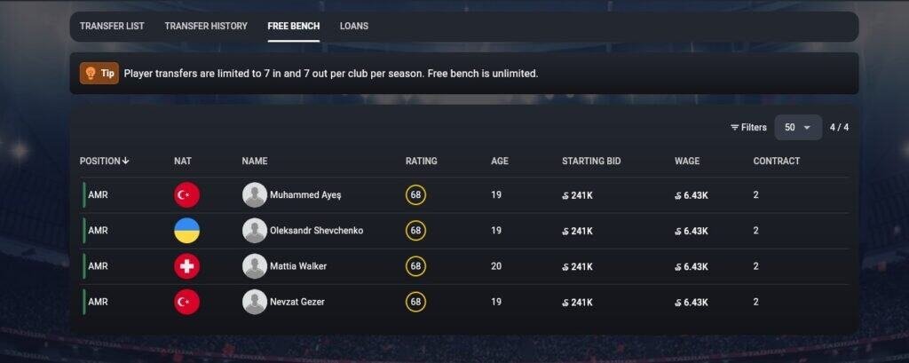Soccerverse Review Part 2 – Team Management, Transfers, Tactics & First Match Soccerverse Review Part 2 – Team Management, Transfers, Tactics & First Match