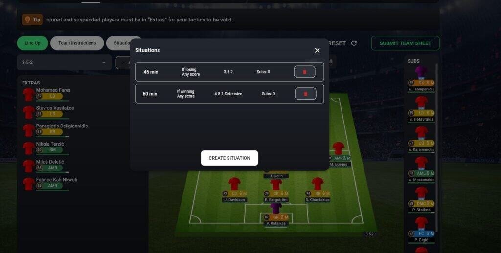 Soccerverse Review Part 2 – Team Management, Transfers, Tactics & First Match Soccerverse Review Part 2 – Team Management, Transfers, Tactics & First Match