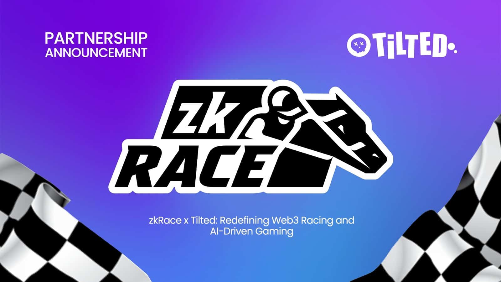 Zkrace Partners with Tilted on DePIN Infrastructure for Global Web3 Horse Racing Games