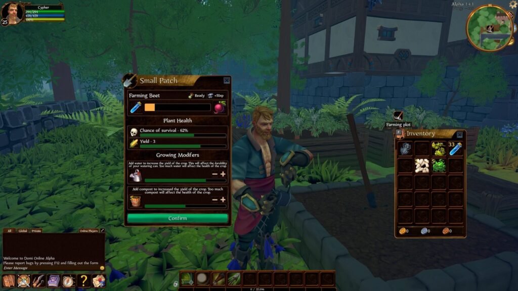 Domi Online Introduces Farming Profession to Boost Game Economy