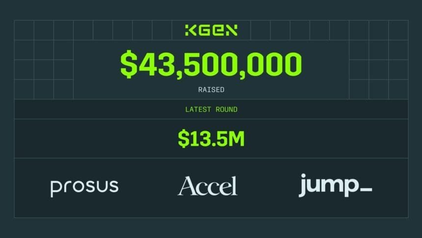 KGeN Secures $13.5M in Funding to Expand VeriFi Protocol Operations