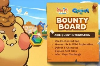 Explore and Earn: Axie Infinity Unveils New Bounties and Broadens Quest Horizons