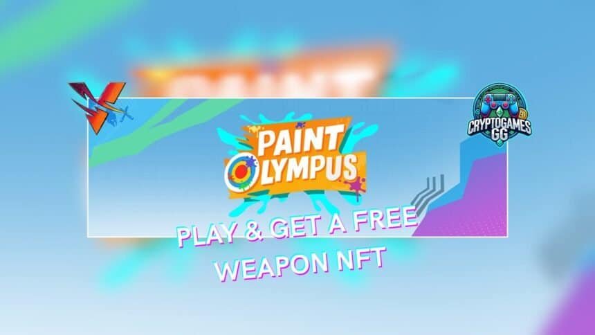 Play Paint Olympus and get a free weapon nft