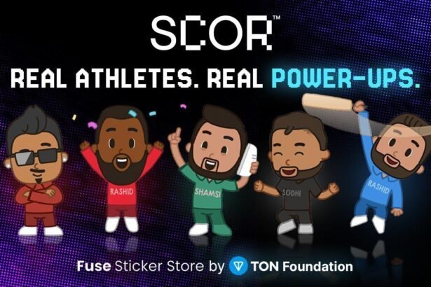 SCOR Sticker Store Debuts on Telegram’s FUSE Marketplace with Cricket Stars