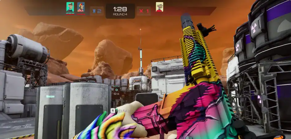 Alternates gameplay screenshot 1 – NFT Shooter Games crypto game on Polygon