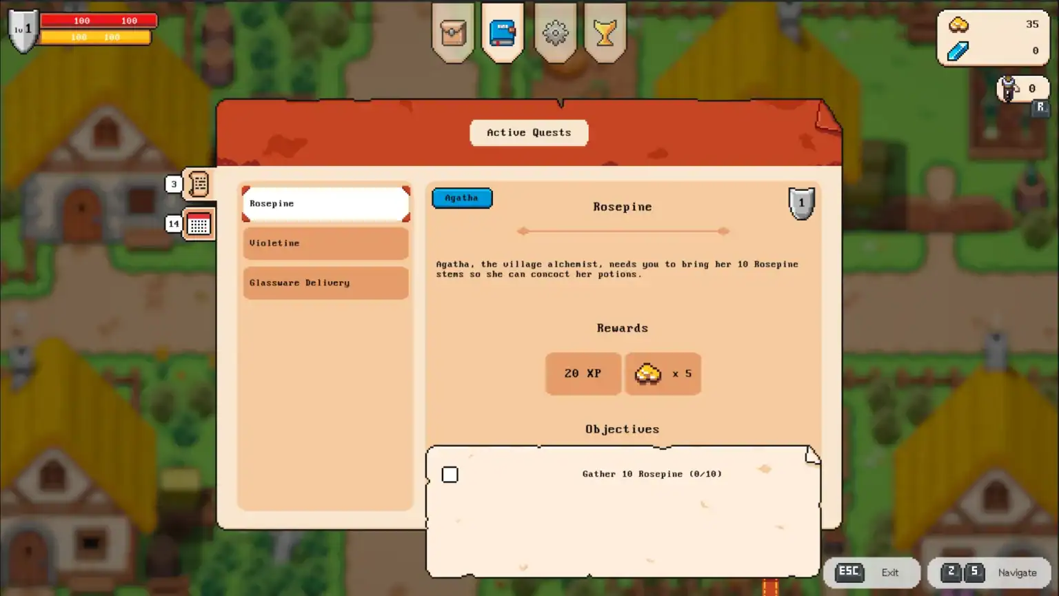 Arcadia Game gameplay screenshot 1 – NFT Adventure Games crypto game