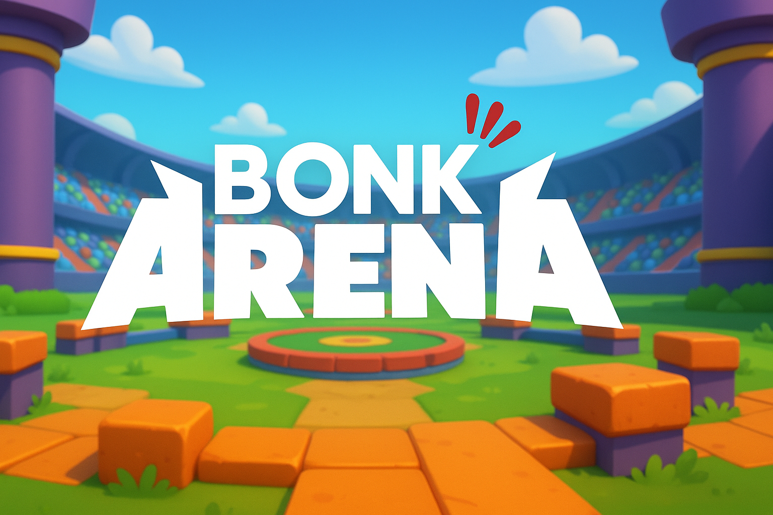 Bonk Arena gameplay screenshot 3 – Battle Royale crypto game on Solana