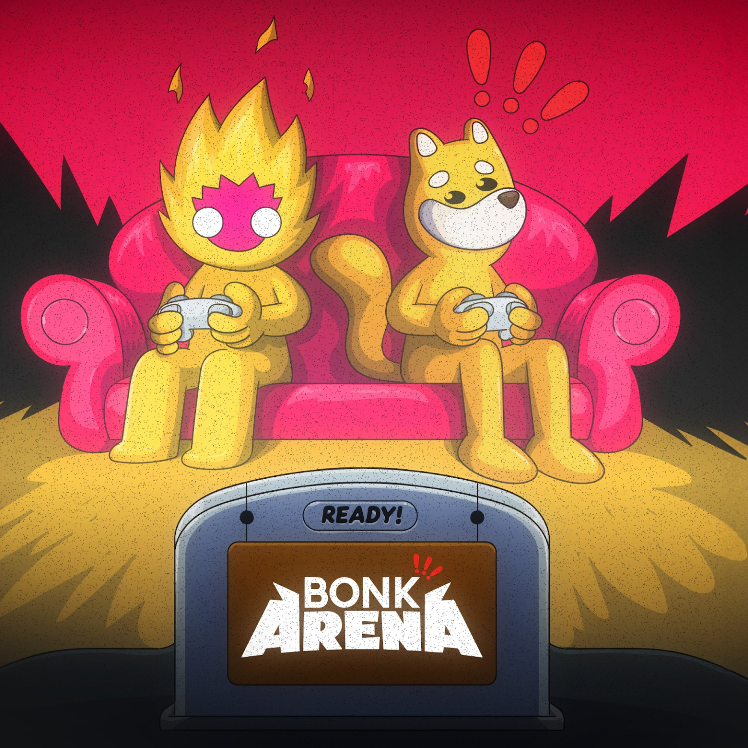 Bonk Arena gameplay screenshot 4 – Battle Royale crypto game on Solana