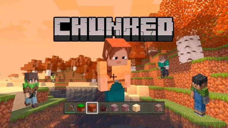 Chunked logo