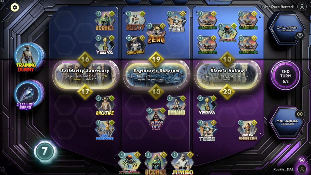 Dalarnia Legends gameplay screenshot 4 – Collectible crypto game on Immutable X