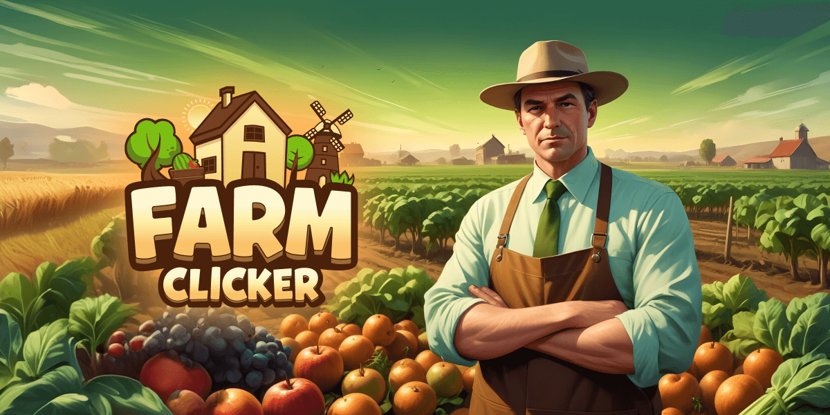 Farm Clicker gameplay screenshot 1 – Idle crypto game on TON