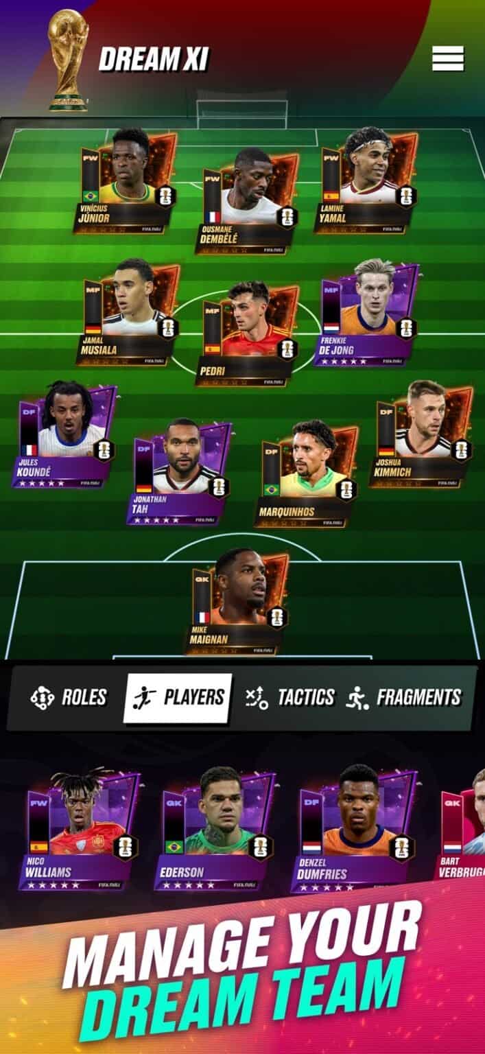 FIFA Rivals gameplay screenshot 1 – Turn-Based Strategy crypto game on Polkadot