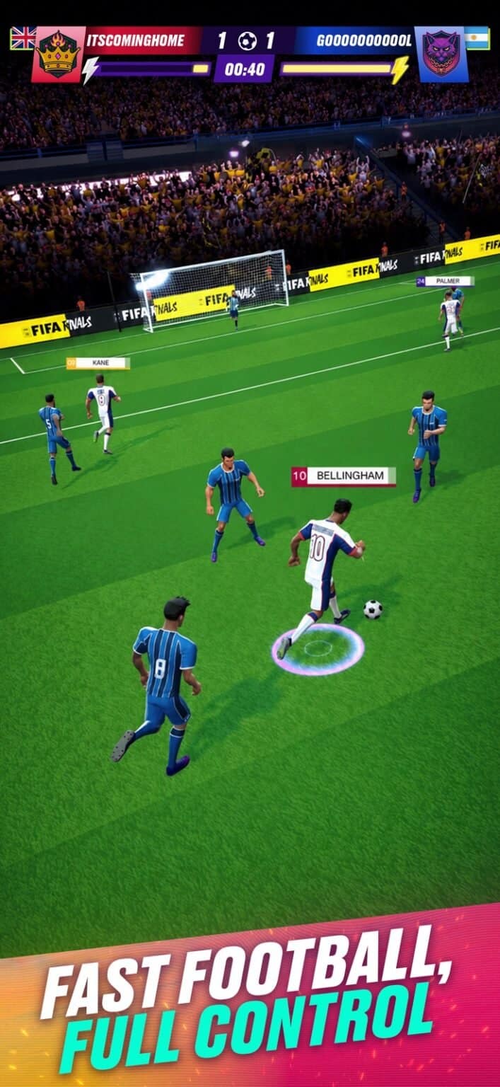 FIFA Rivals gameplay screenshot 2 – Turn-Based Strategy crypto game on Polkadot