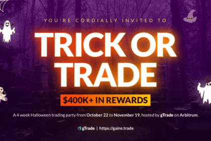 gTrade Launches $400,000 “Trick or Trade” Halloween Contest on Arbitrum
