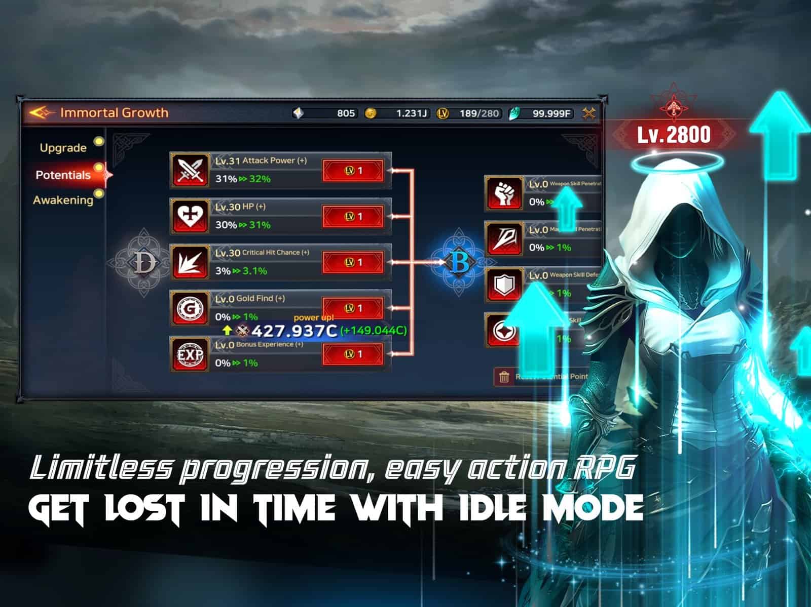 Immortal Rising 2 gameplay screenshot 8 – NFT MMORPG Games crypto game on Immutable X