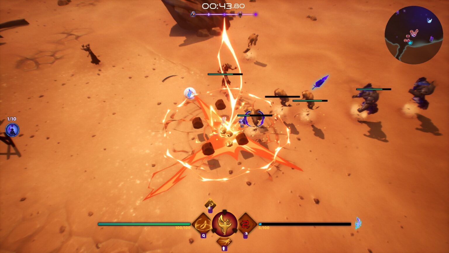 Masks of the Void gameplay screenshot 3 – Action crypto game on Somnia