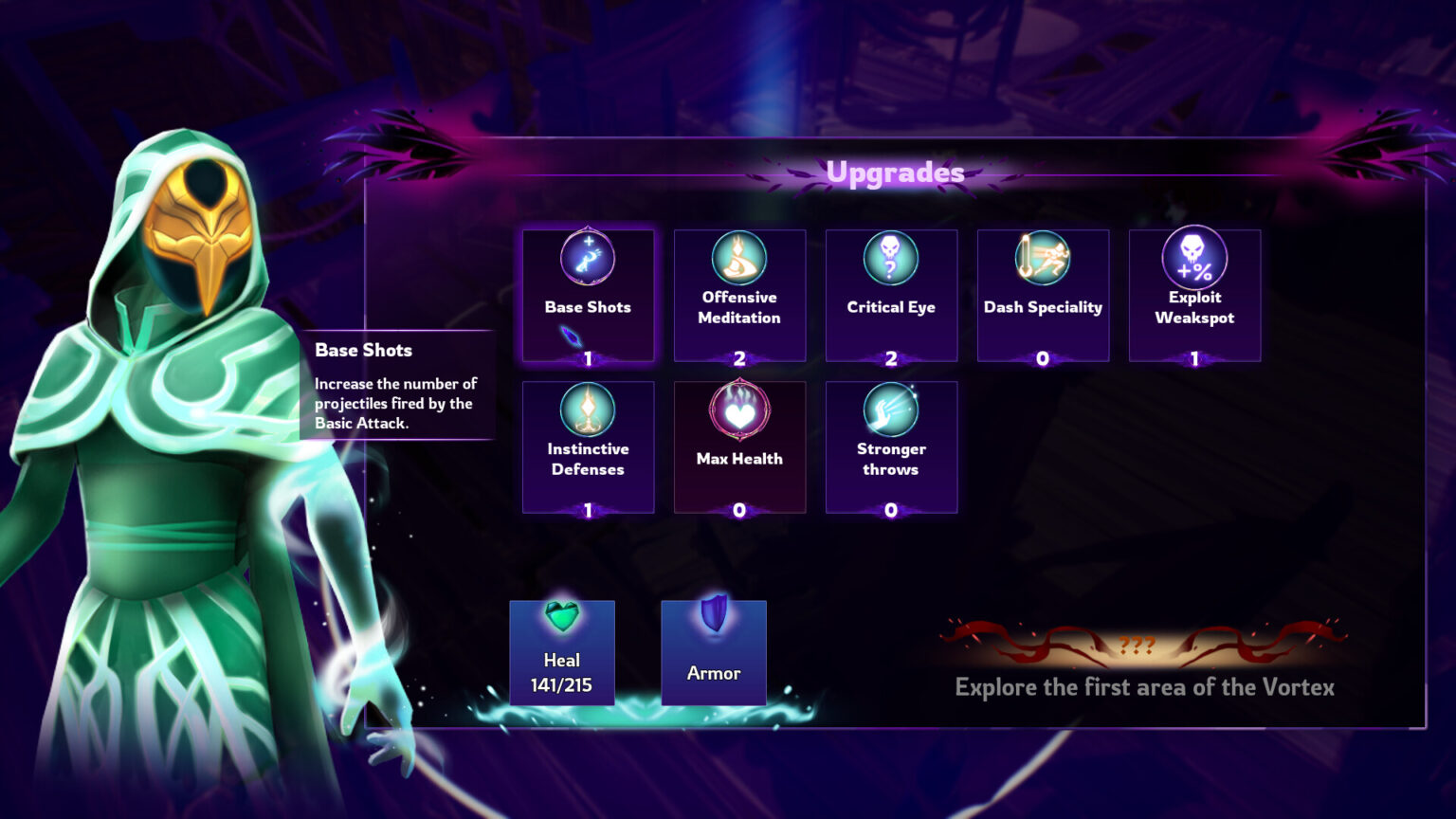 Masks of the Void gameplay screenshot 4 – Action crypto game on Somnia