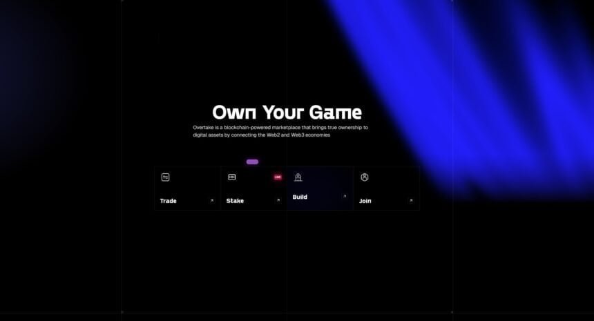 Sui Welcomes New Game Item Marketplace, Overtake