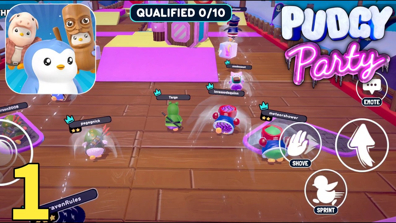 Pudgy Party gameplay screenshot 4 – Casual crypto game on Ethereum