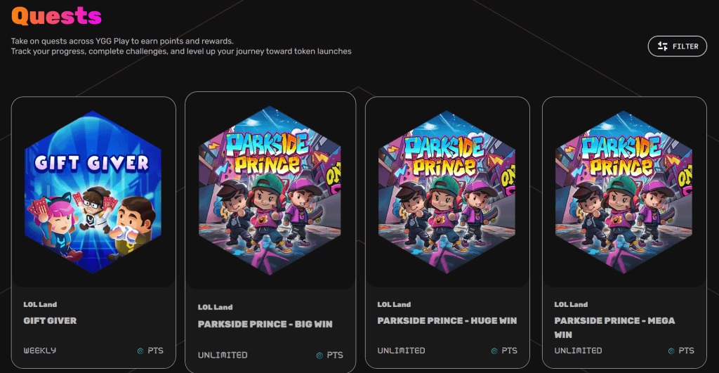 YGG Play Launches Points-Based Quest System Before LOL Token Release YGG Play Launches Points-Based Quest System Before LOL Token Release