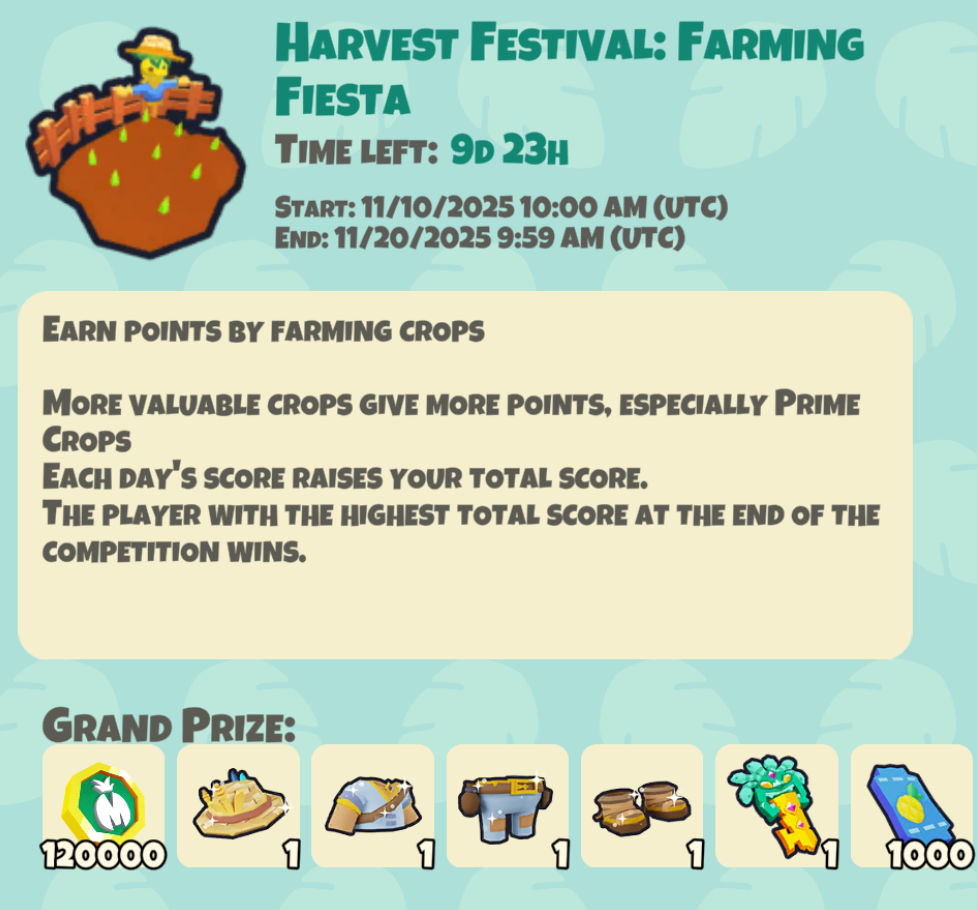 "Experience the Joy of Farming: Your Ultimate Guide to the Farming Fiesta Harvest Festival"