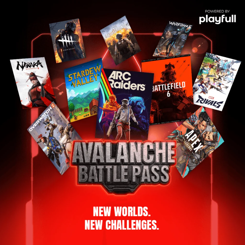 Web2 titles joining the AVAX Battle Pass