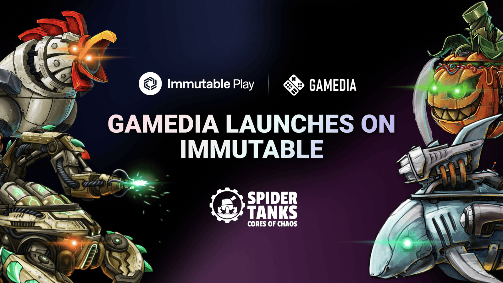 GAMEDIA Revives Spider Tanks Through Immutable Collaboration "How GAMEDIA and Immutable Revive Spider Tanks: A Strategic Collaboration"
