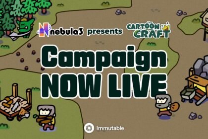 "Explore the New World of Gaming: Cartoon Craft Debuts on Immutable Play Platform"