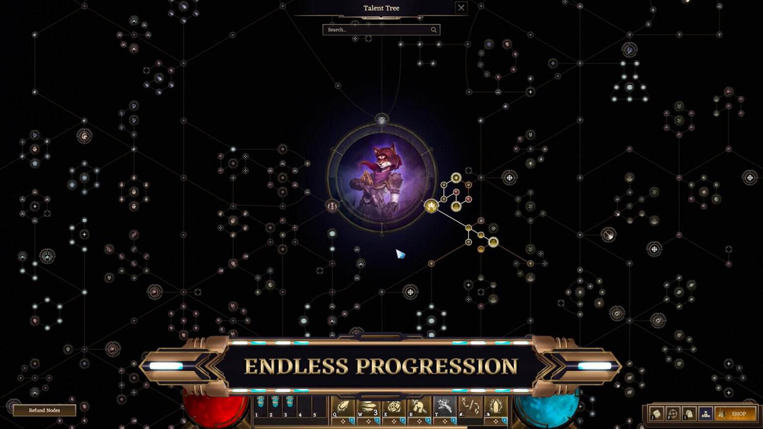 Crystalfall gameplay screenshot 3 – NFT Action Games crypto game
