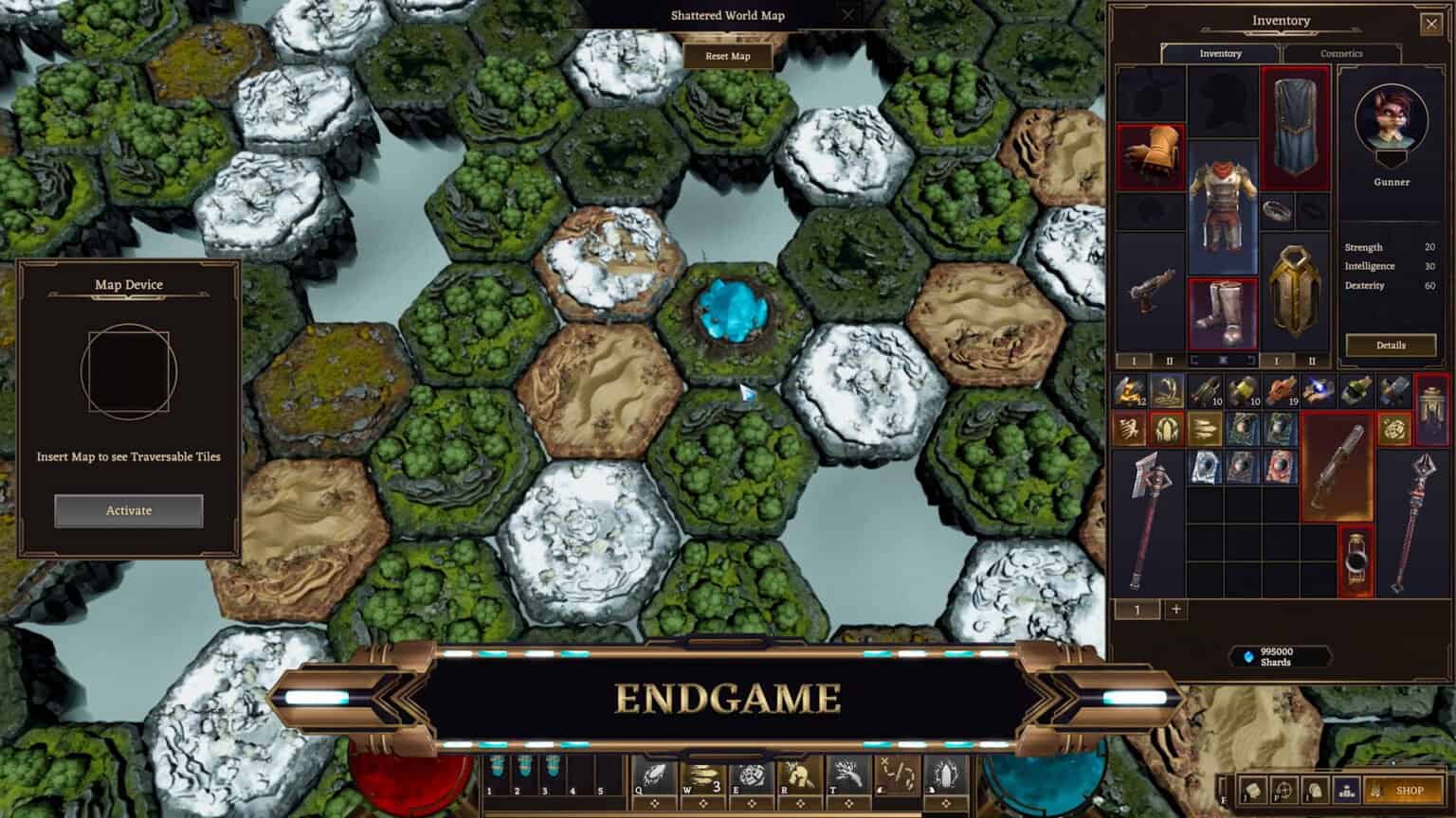 Crystalfall gameplay screenshot 4 – NFT Action Games crypto game
