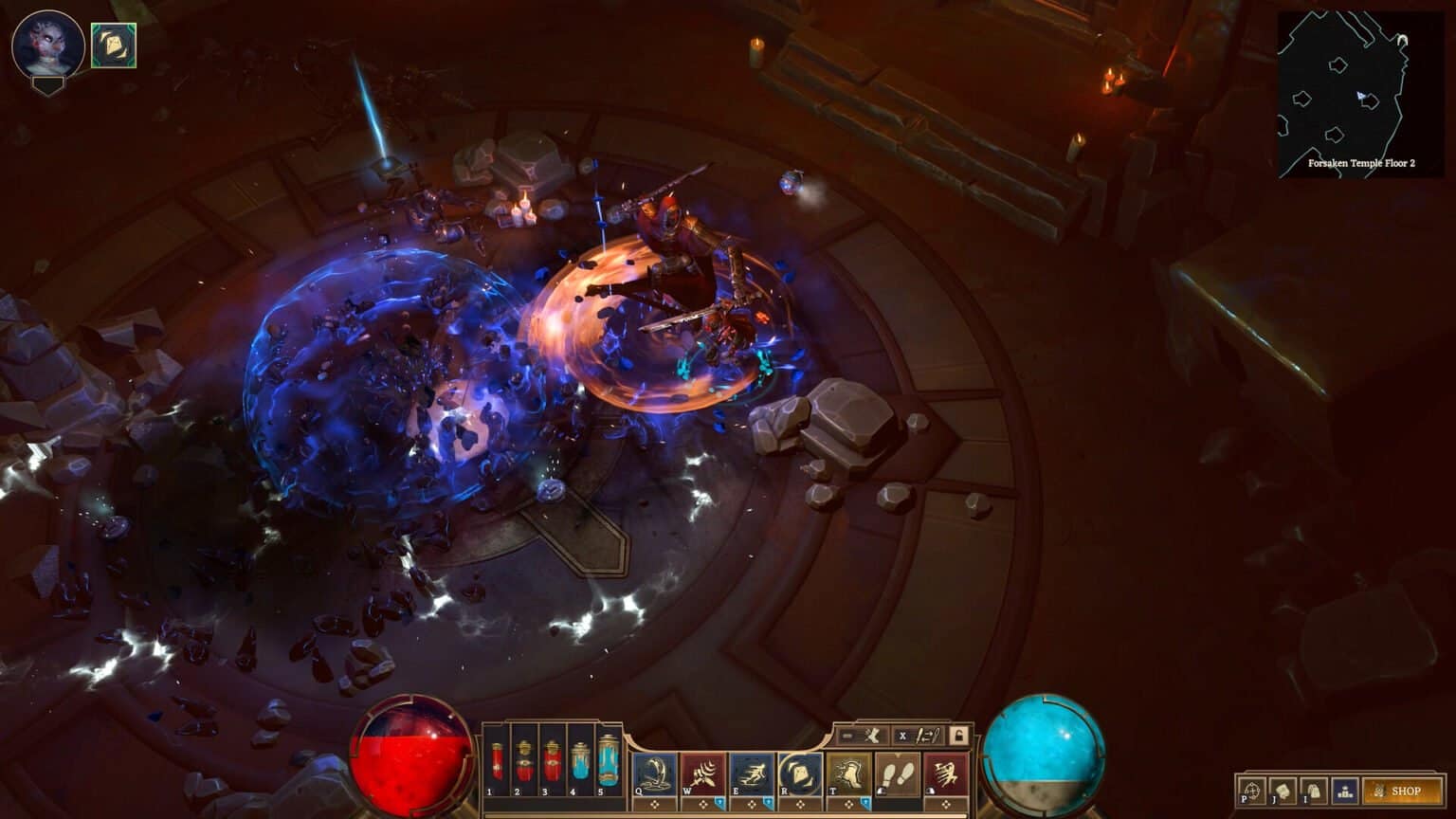 Crystalfall gameplay screenshot 5 – NFT Action Games crypto game