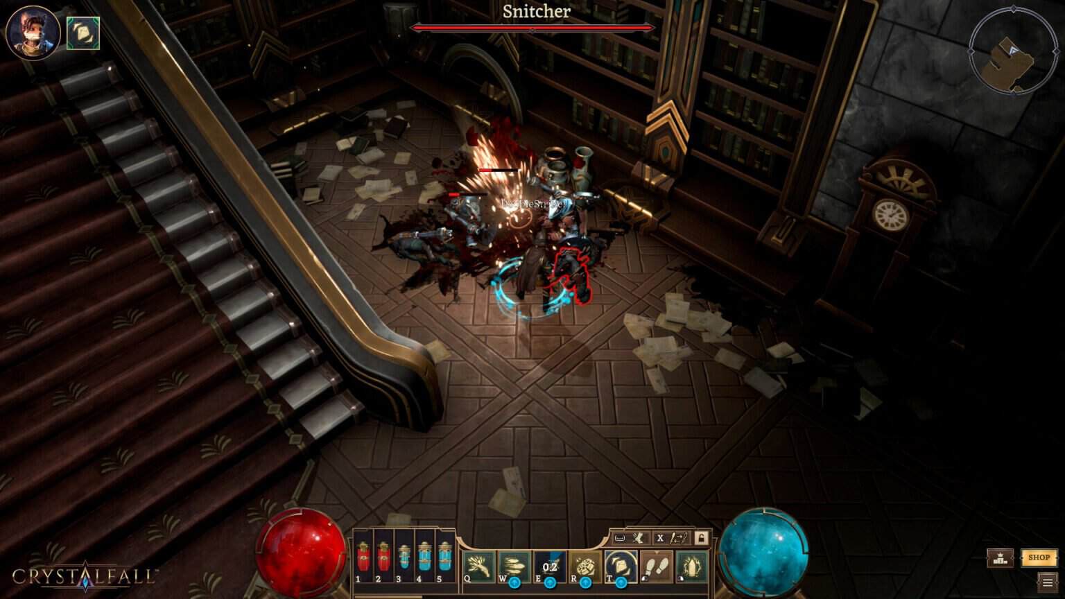 Crystalfall gameplay screenshot 6 – NFT Action Games crypto game