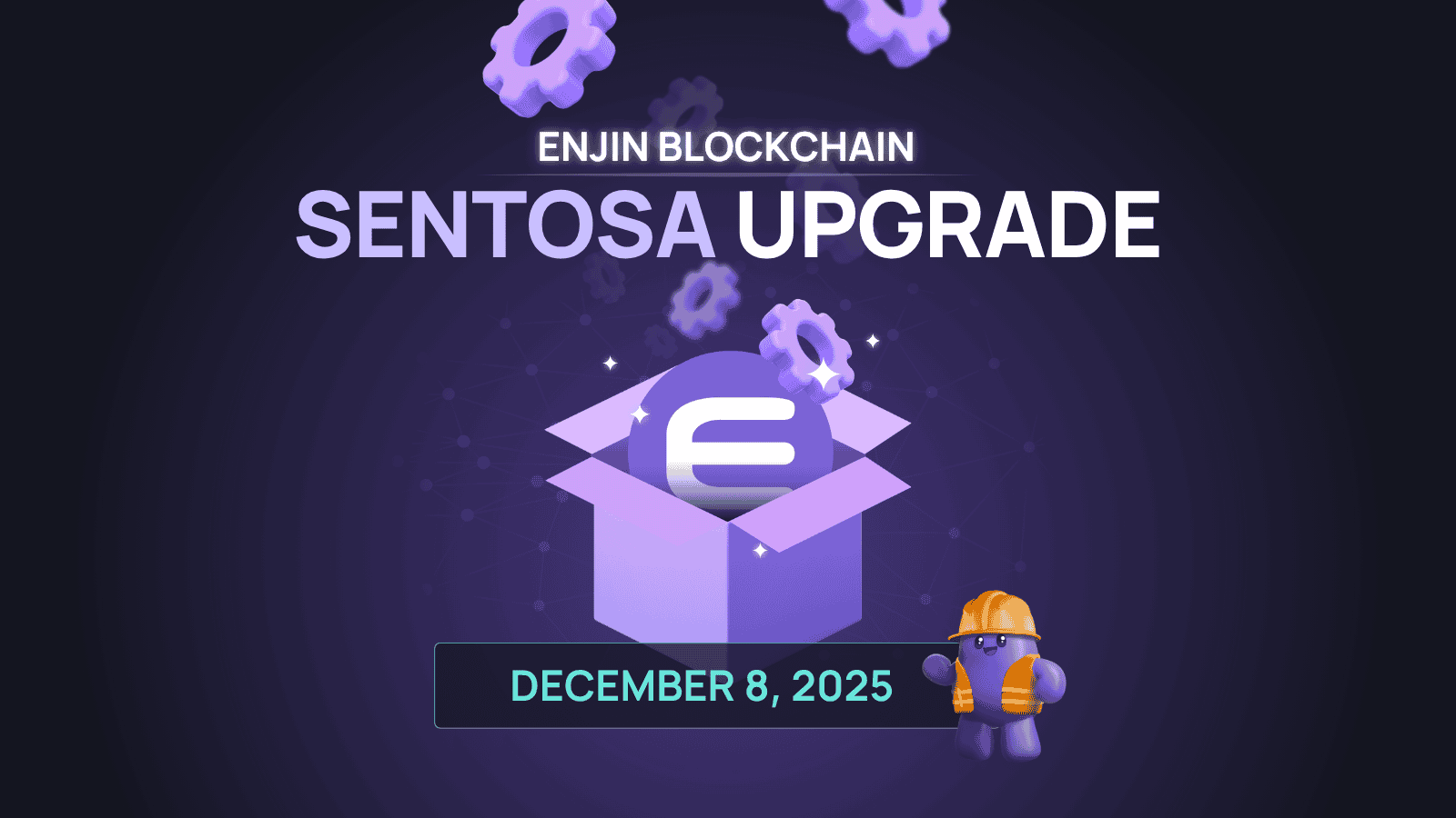 Enjin Blockchain Sentosa Upgrade Launching in December