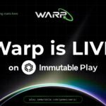 Warp Is Now Live on Immutable Play